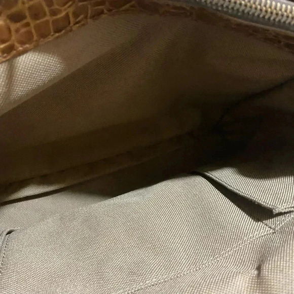 Eric javits brown fibers woven  straw satchel handbag - Picture 13 of 13